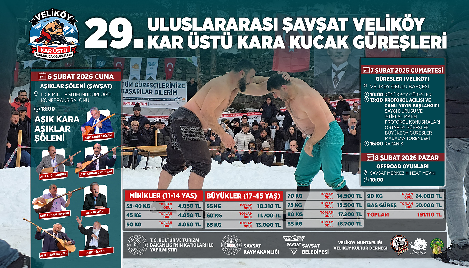 33. Geleneksel Şavşat Sahara Kültür ve Sanat Festivali