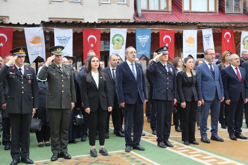 Gazi Mustafa Kemal Atatürk Ebediyete İntikalinin 85. Yıl Dönümünde Düzenlenen Programla Anıldı Medya Galerisi